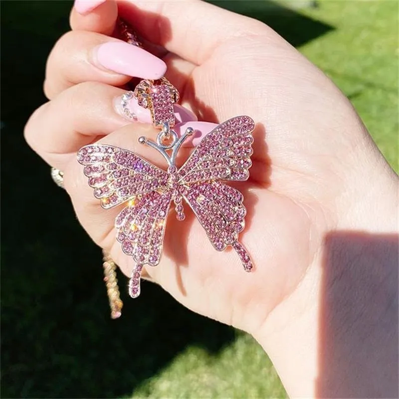 Crystal Butterfly Necklace