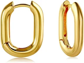 Daisy Hoops Earrings