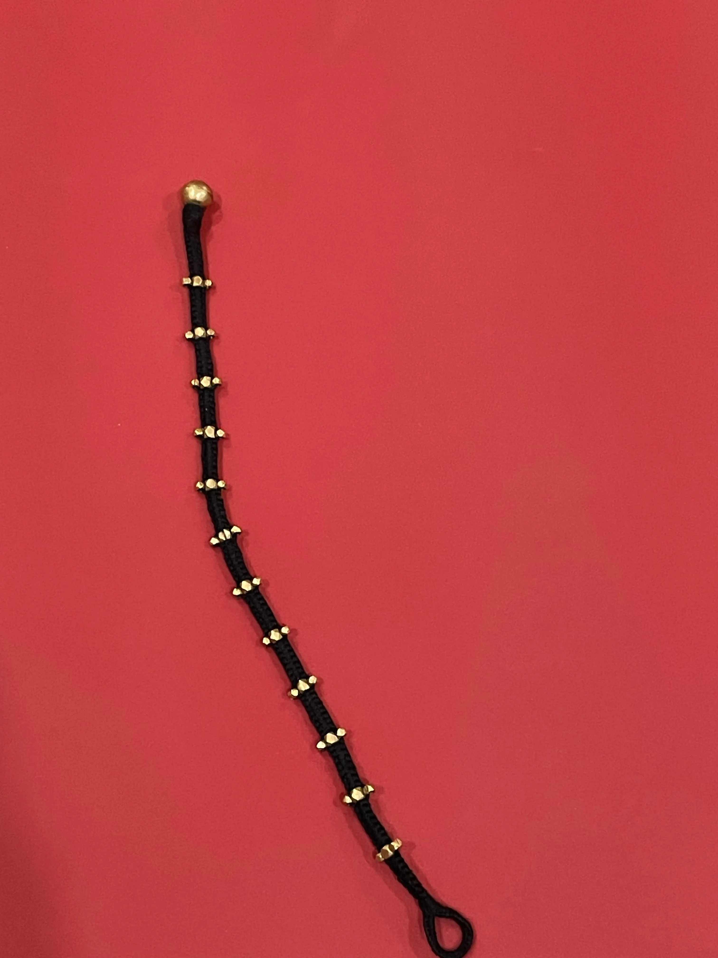 Dhokra Brass Three Beaded Anklets