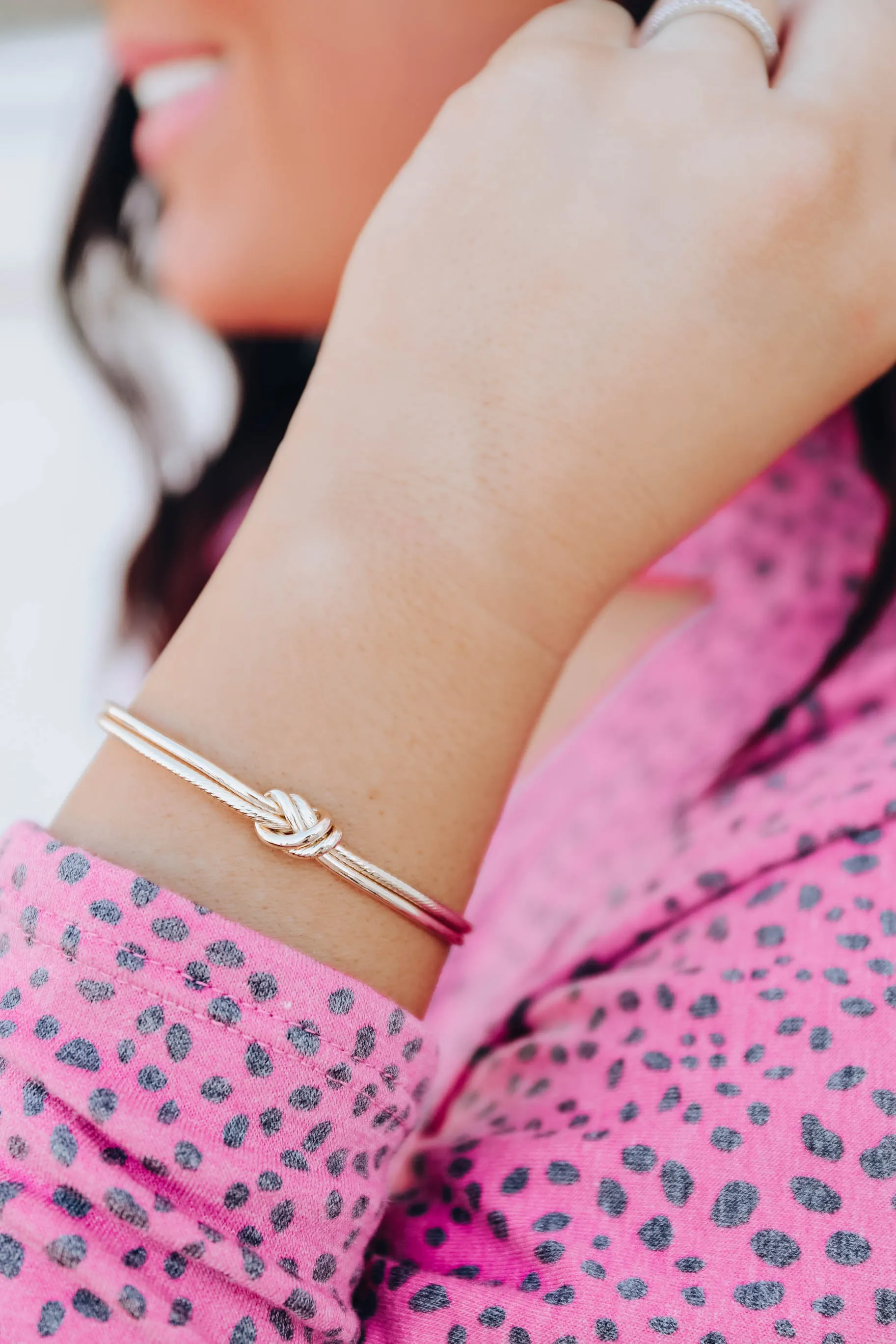 Double Knot Cuff by B.b.Lila