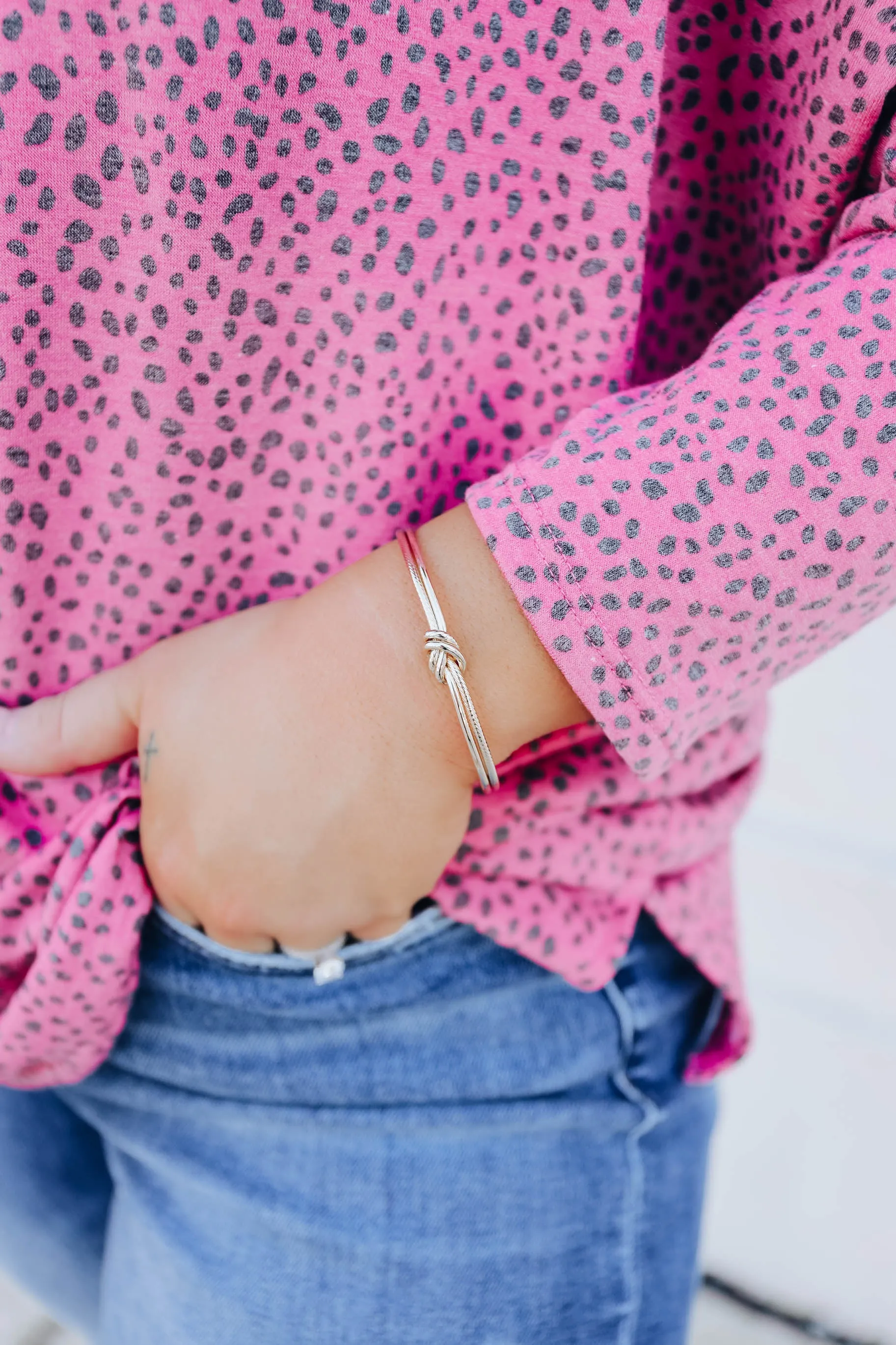 Double Knot Cuff by B.b.Lila