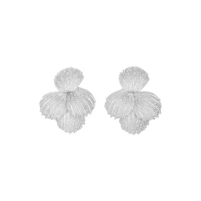 Editorial Earrings Silver