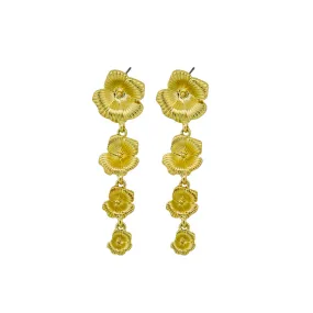 Flower Drop Earrings