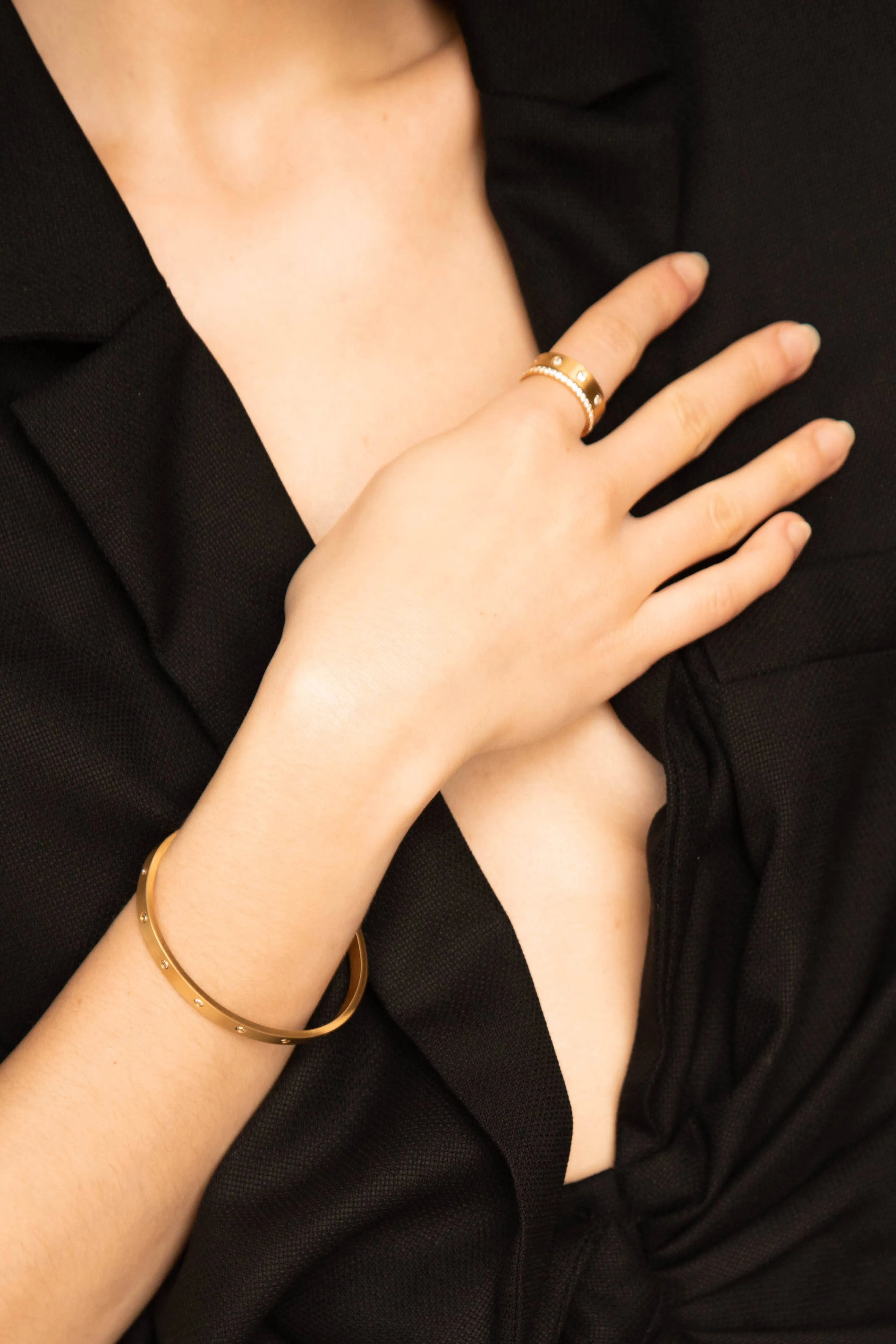 Gemma Diamond Cuff
