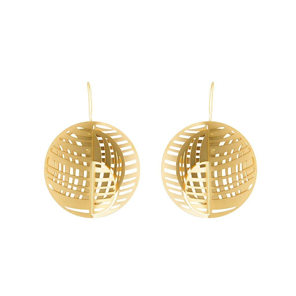 GOLD JUPITER EARRINGS