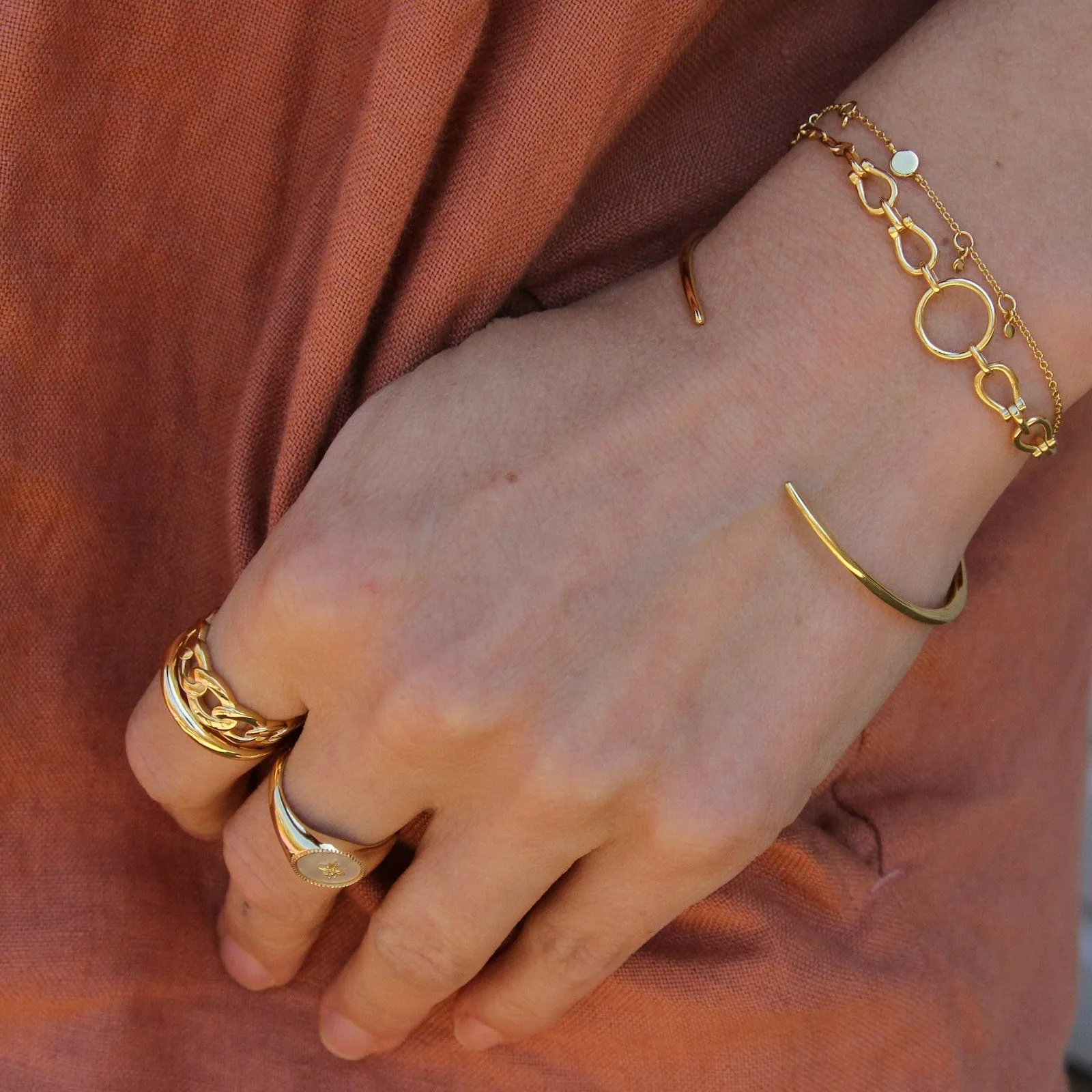 Gold Luxe Cuff