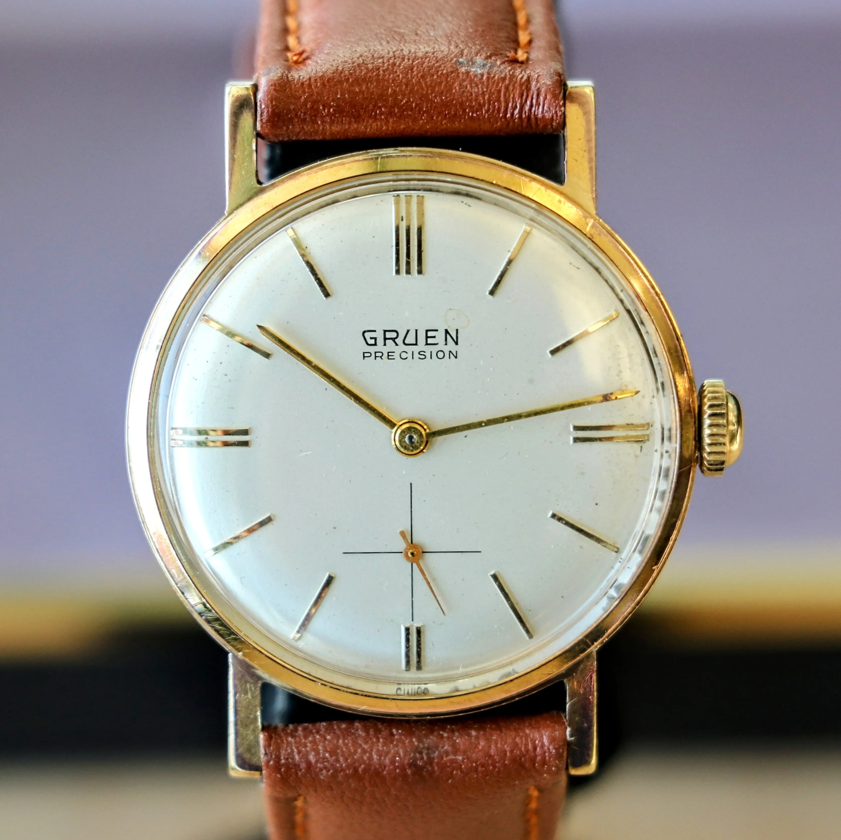 Gruen Precision 510 "James Bond" 007 Watch 17 Jewels Swiss Wristwatch - In Box