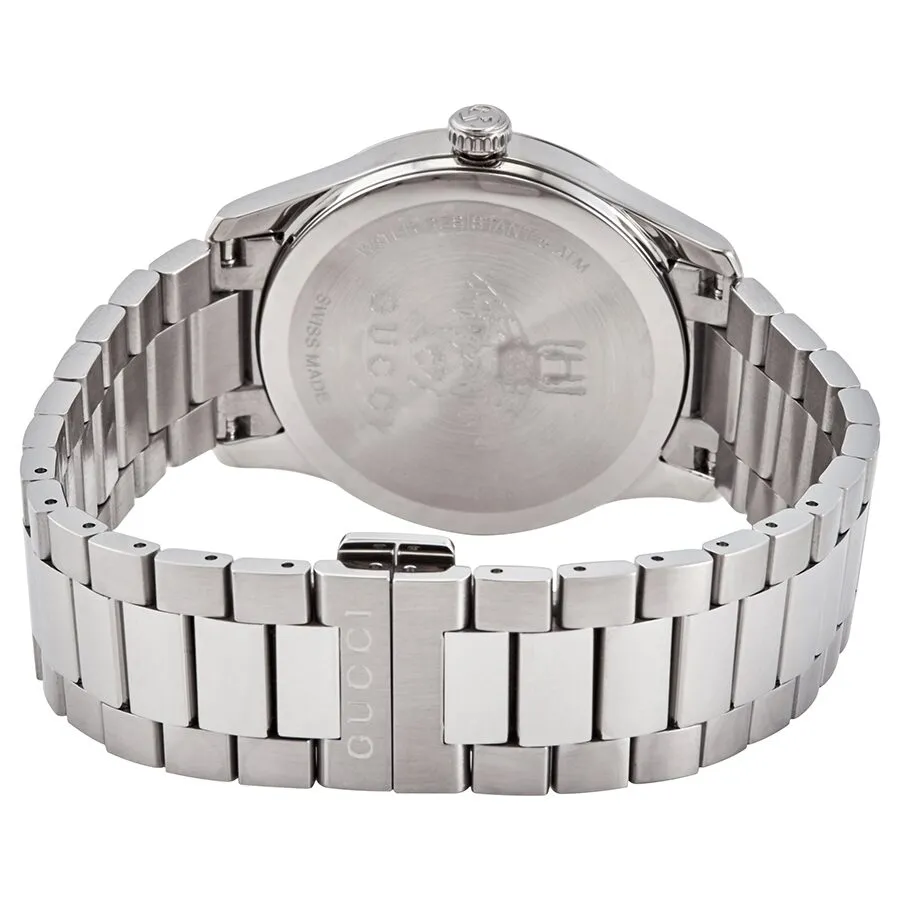 Gucci G-Timeless Quartz Silver Dial Ladies Watch YA1264126