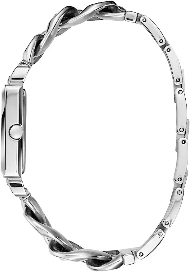 Guess Vanity All Silver Square Women's Watch W1029L1