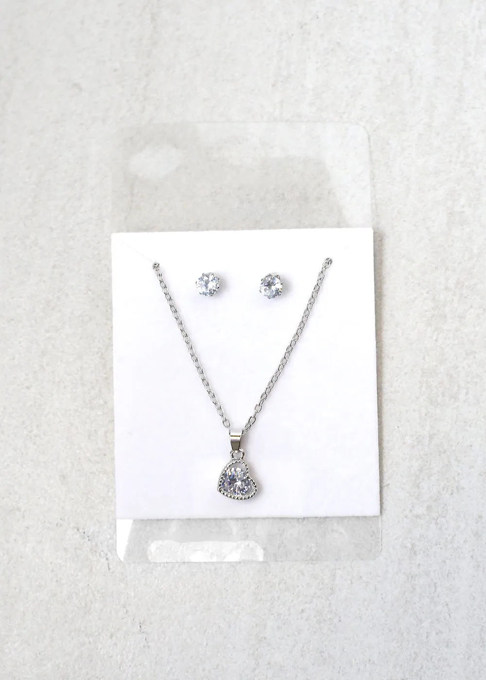 Heart Necklace Set