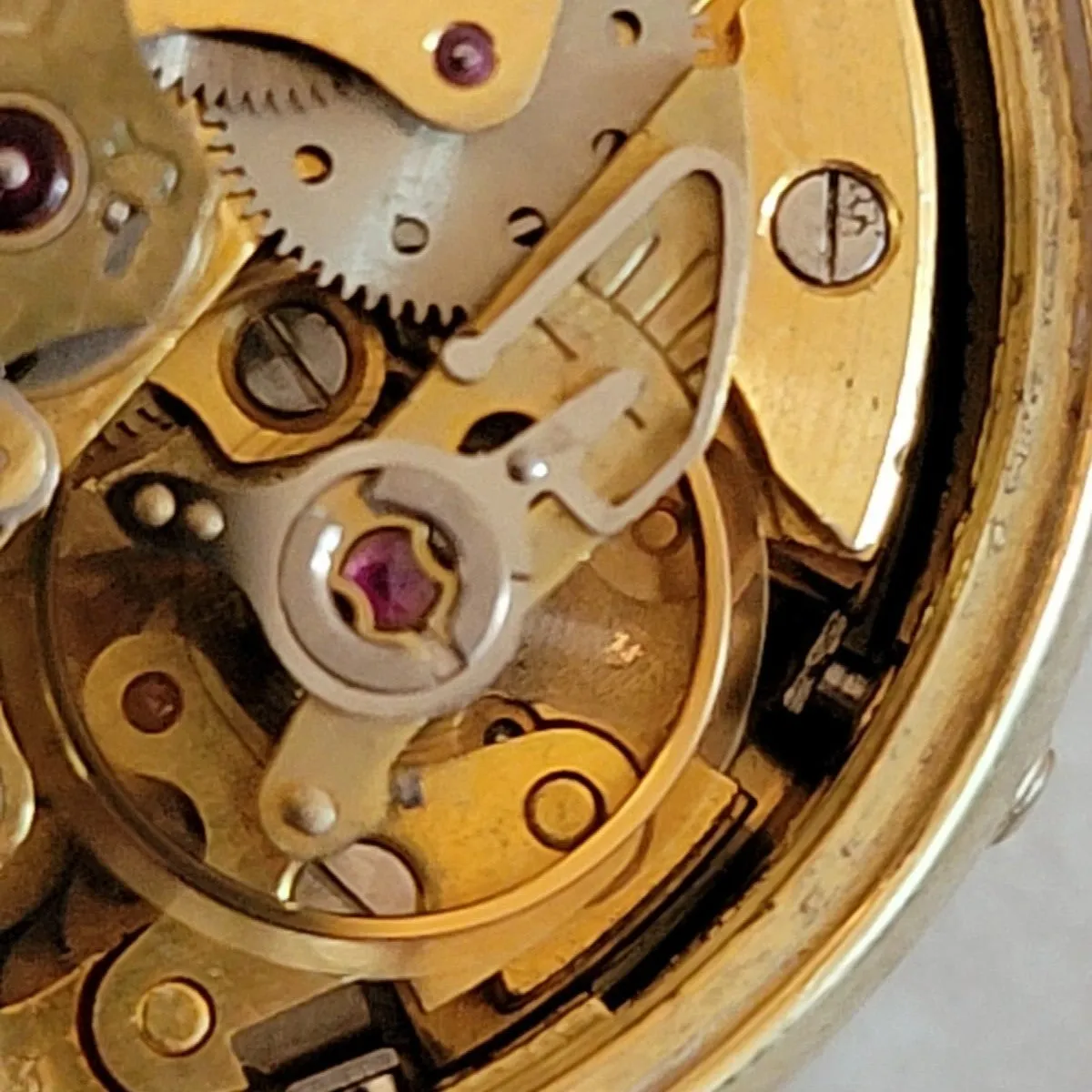 ITRACO Triple Calendar Watch Automatic 18K GOLD Moon Phase Wristwatch