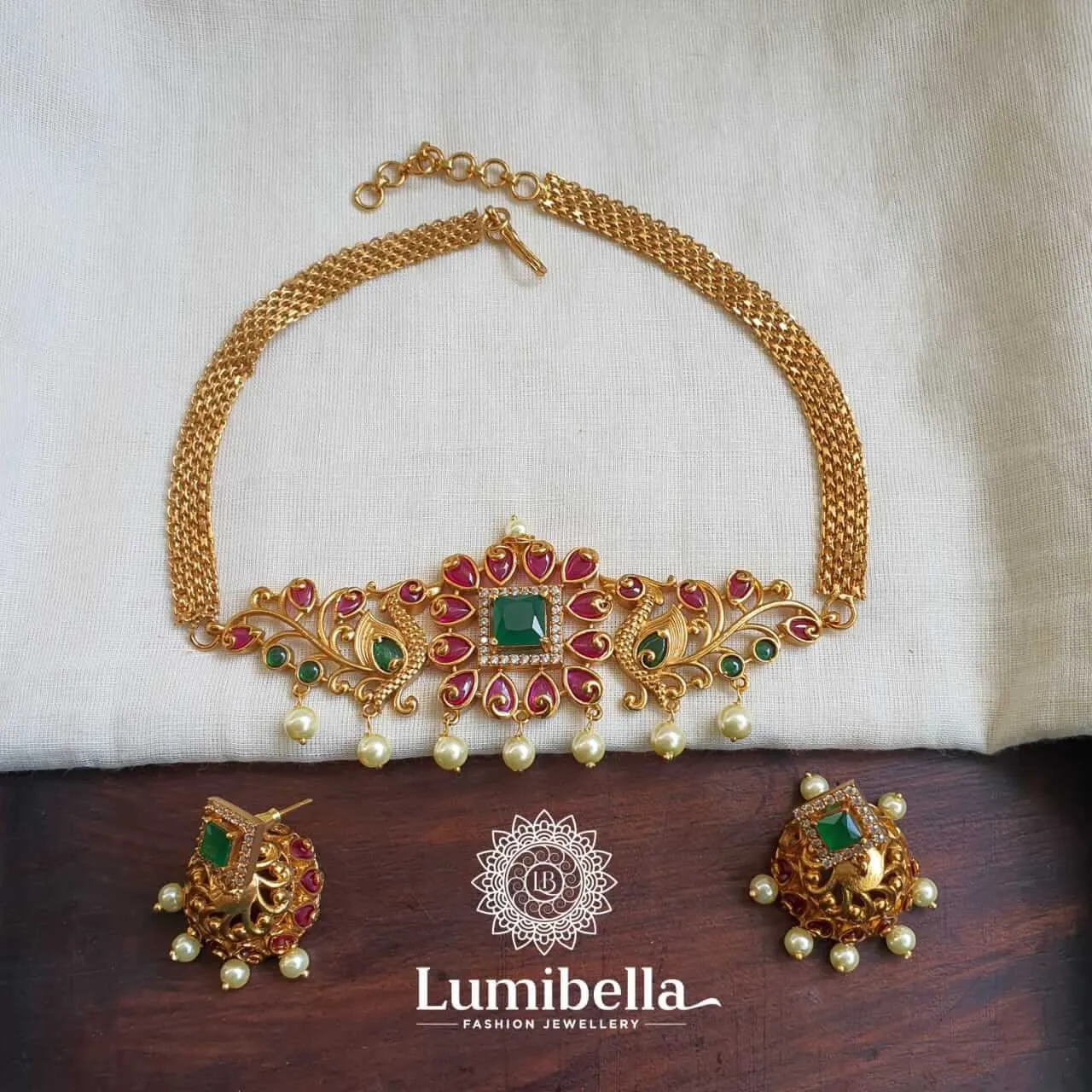 Kempu Chokers