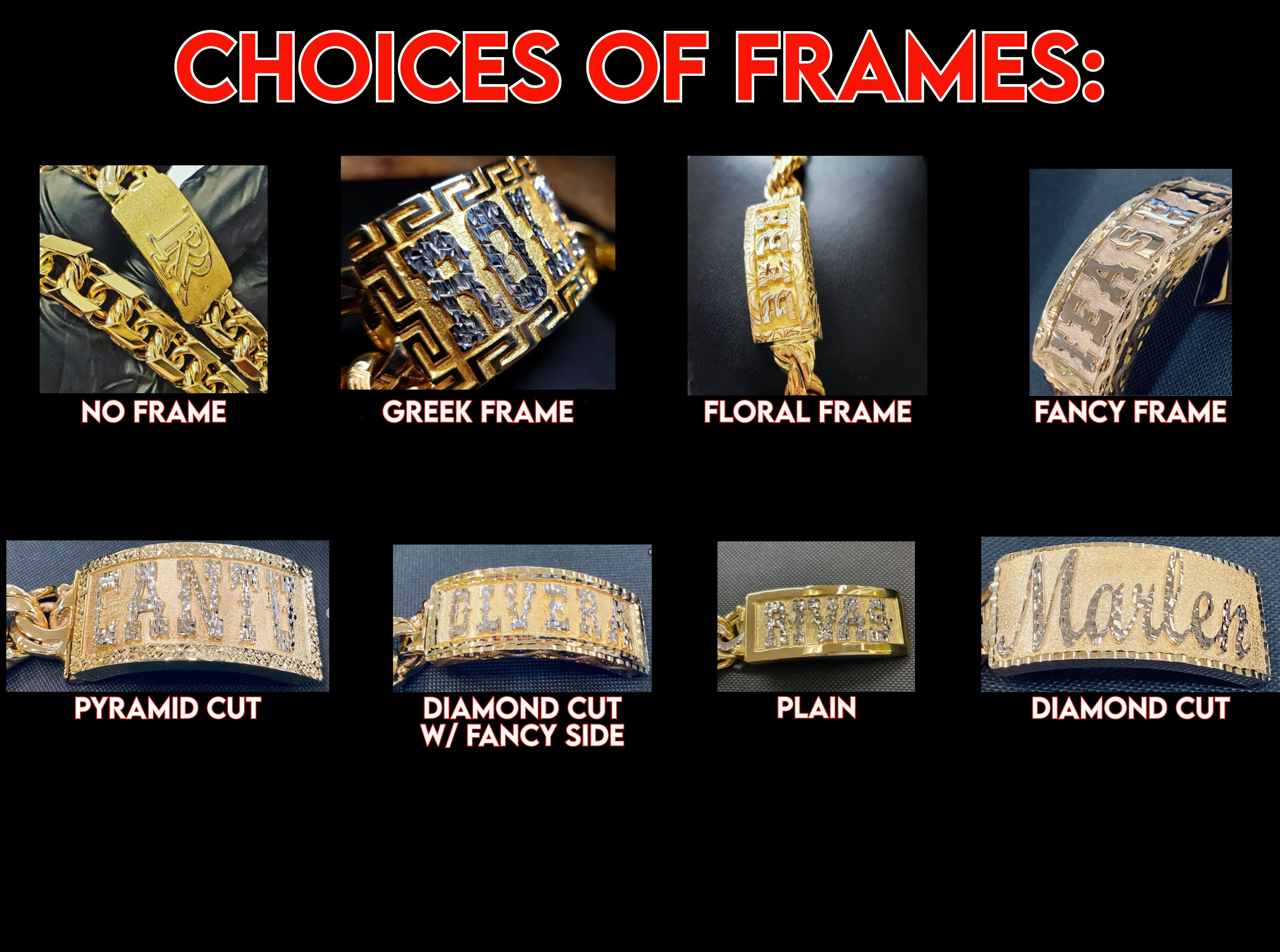 Kids Cuban Link Gold Bracelets