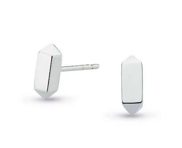 Kit Heath Silver Manhattan Small Stud Earrings (SI2518)