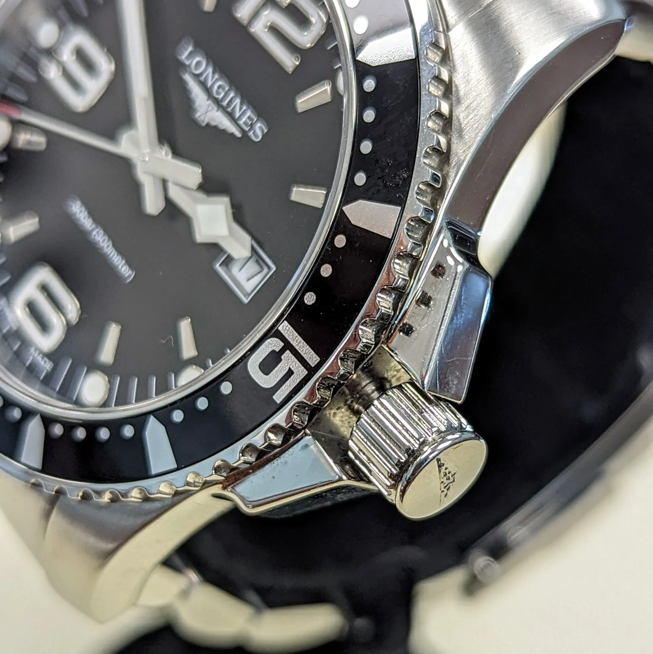 LONGINES HydroConquest Diver's Watch 44mm Swiss Made Wristwatch Ref. L3.840.4