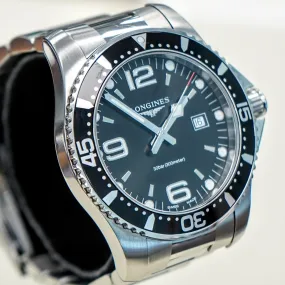 LONGINES HydroConquest Diver's Watch 44mm Swiss Made Wristwatch Ref. L3.840.4