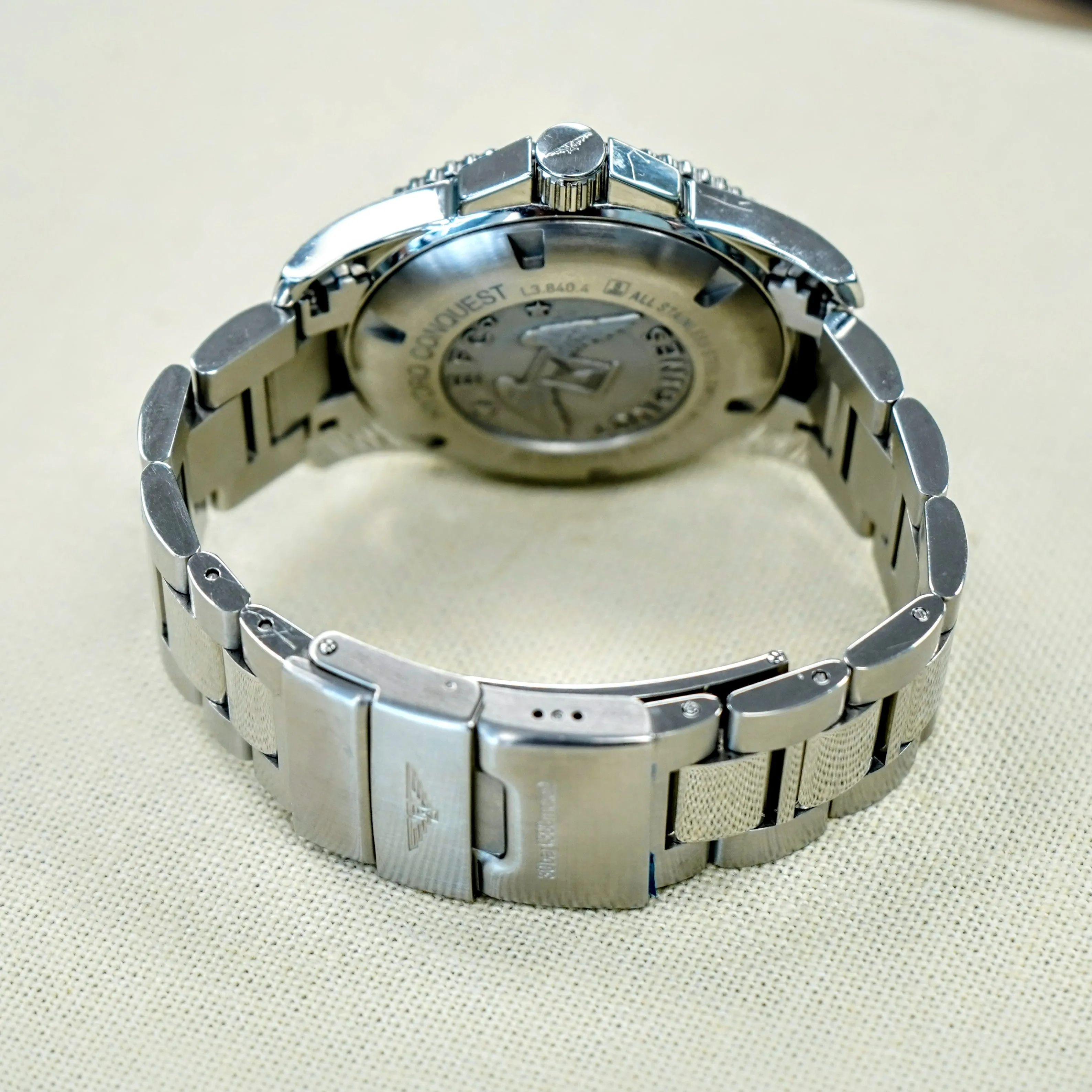 LONGINES HydroConquest Diver's Watch 44mm Swiss Made Wristwatch Ref. L3.840.4