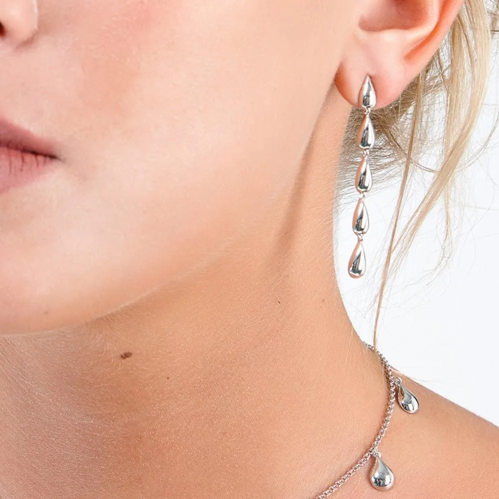 Lucy Q Long Teardrop Earrings