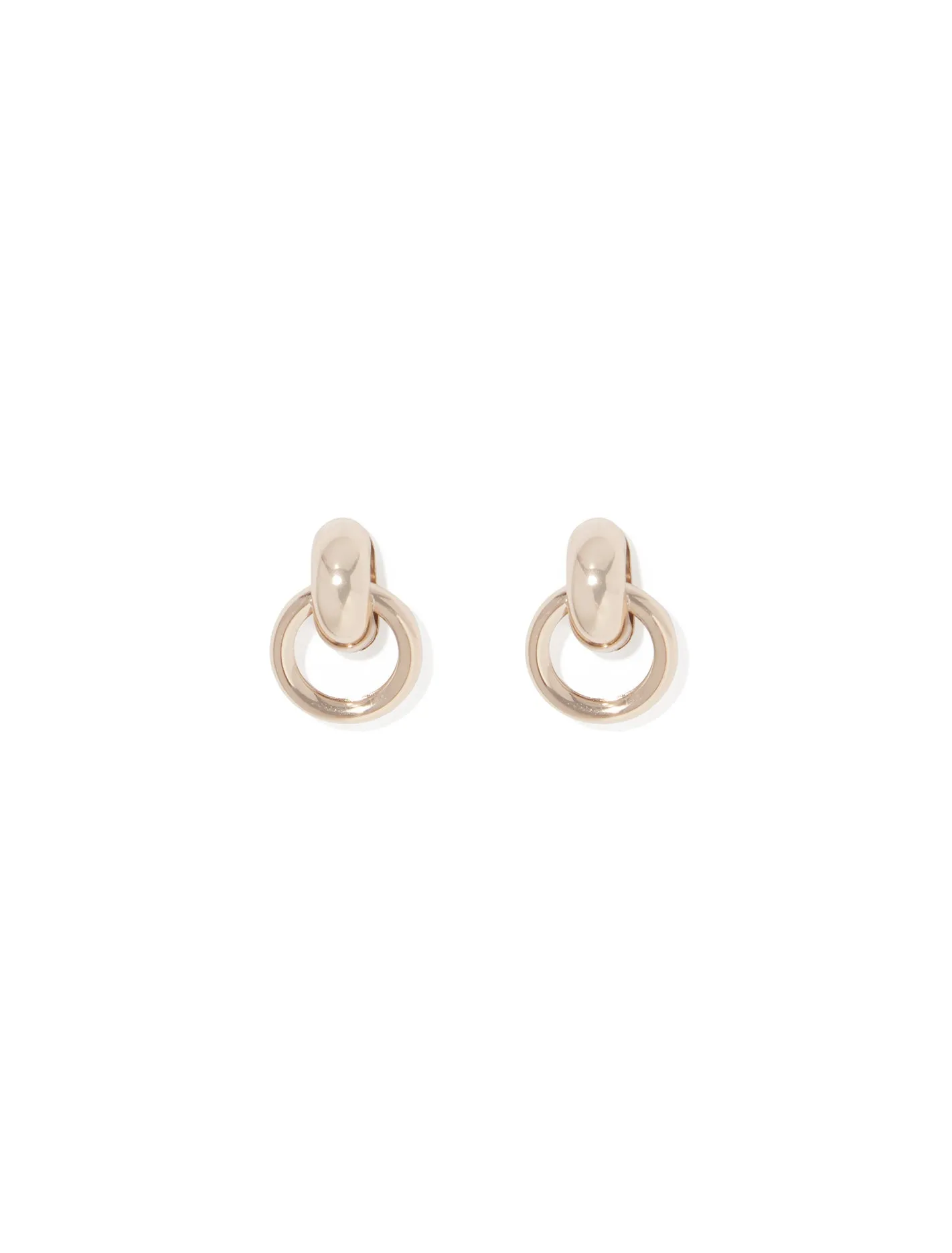 Maisie Mini Doorknocker Stud Earrings