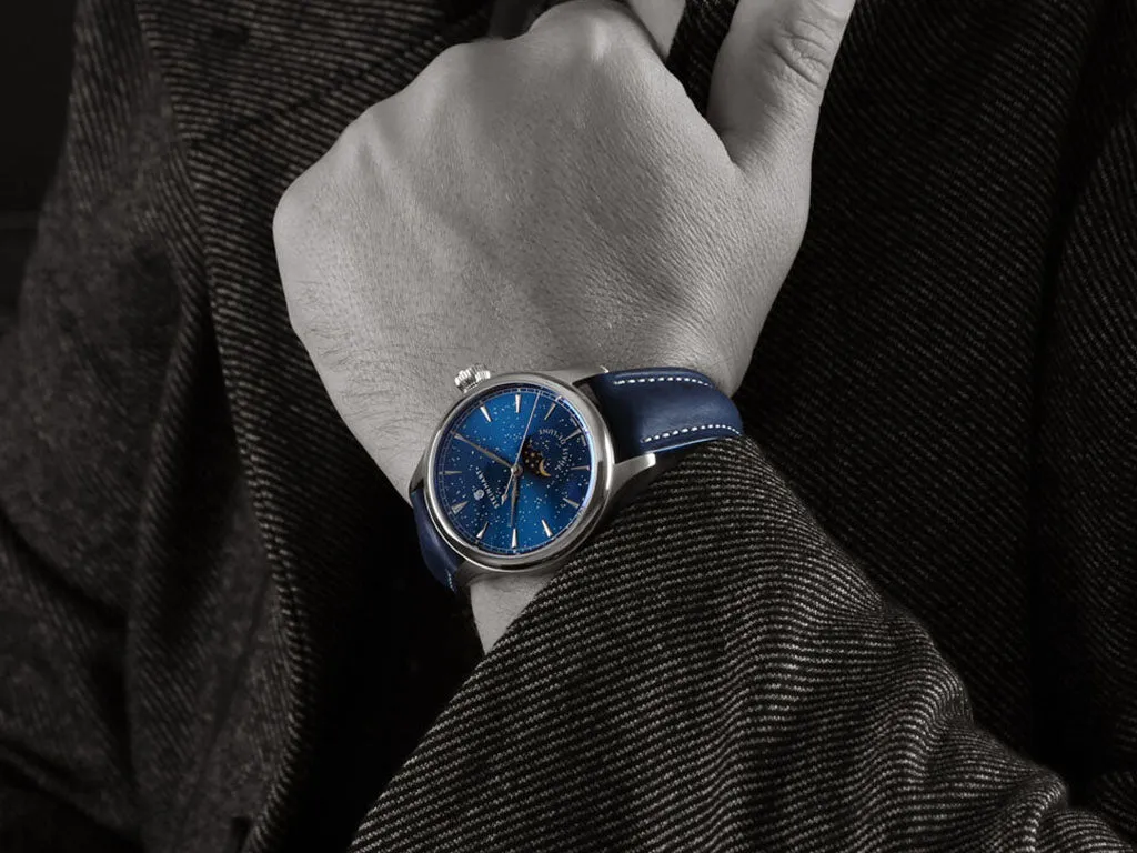 Marine 42 Moon Phase Starry Night