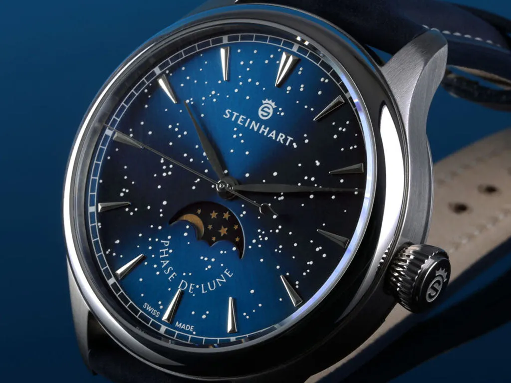 Marine 42 Moon Phase Starry Night