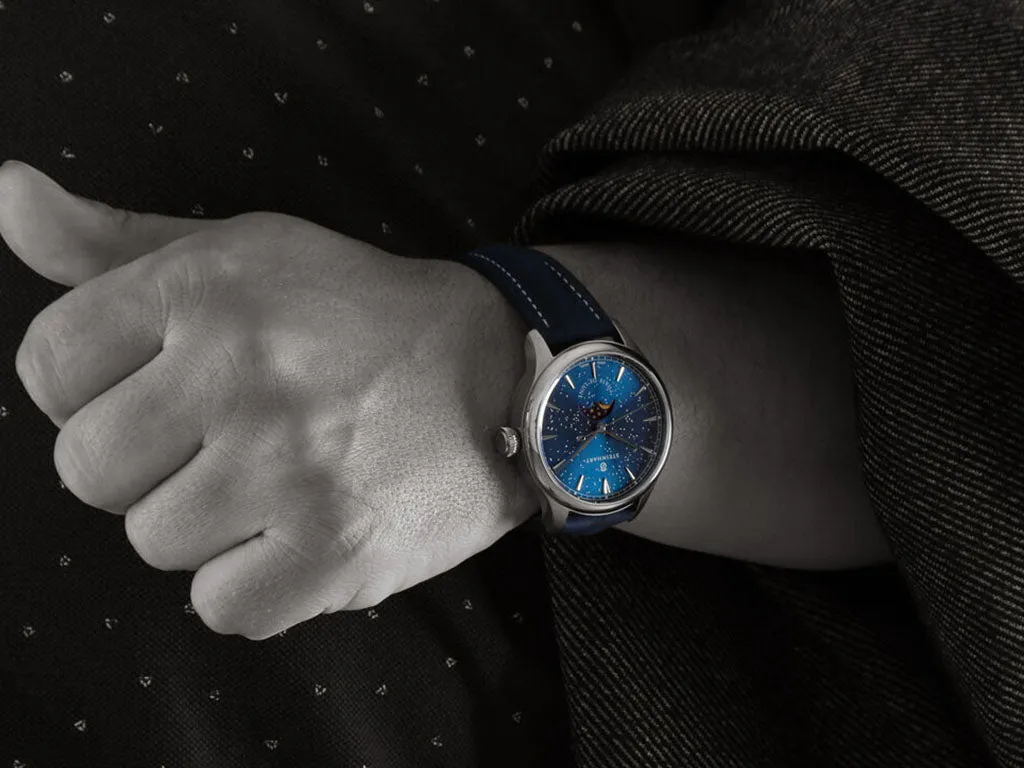 Marine 42 Moon Phase Starry Night