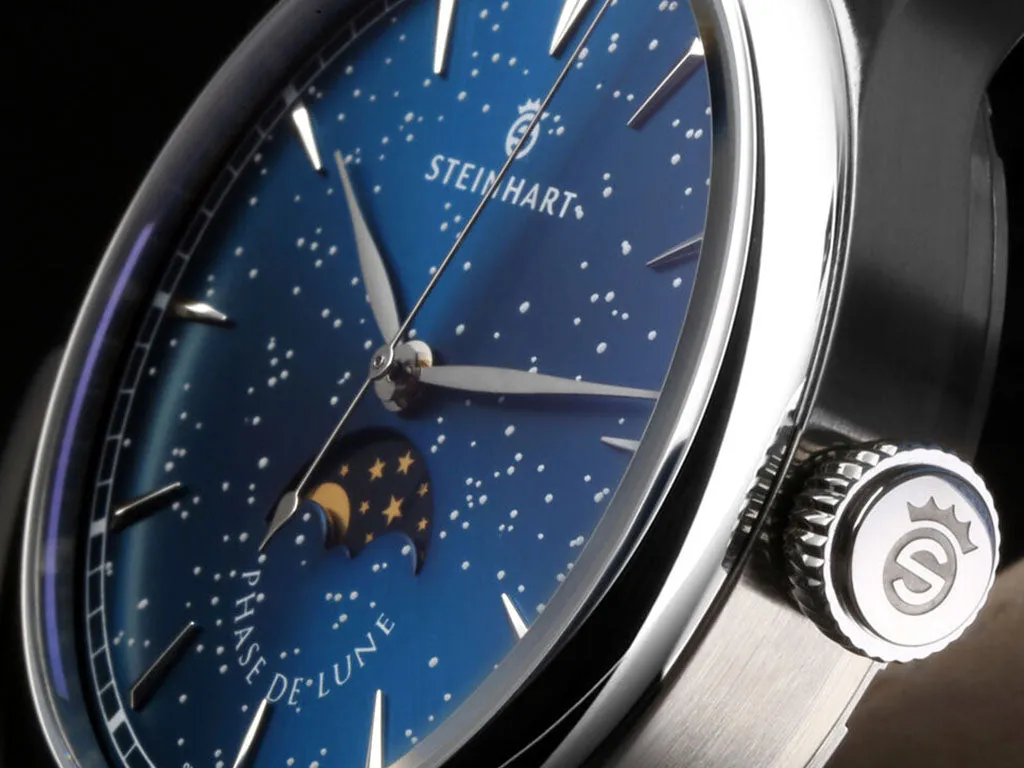 Marine 42 Moon Phase Starry Night