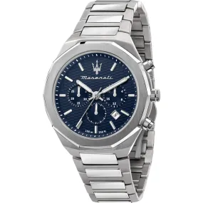 Maserati Stile Chronograph Silver Men's Watch R8873642006