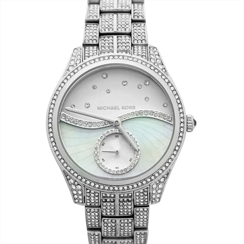 Michael Kors Lauryn Silver Tone Women's Watch MK3755