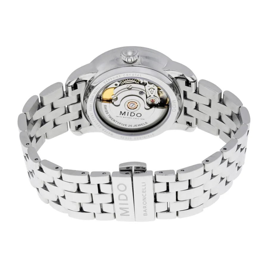 Mido Baroncelli II Automatic Diamond Ladies Watch M007.228.11.036.00