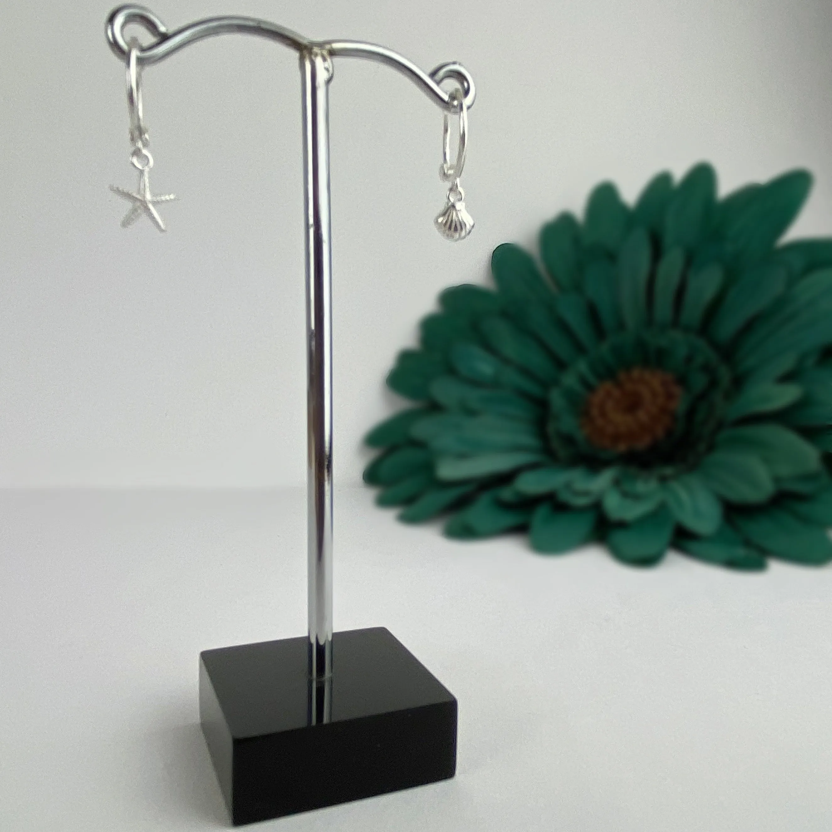 Mini Ocean Hoop Earrings - VE239