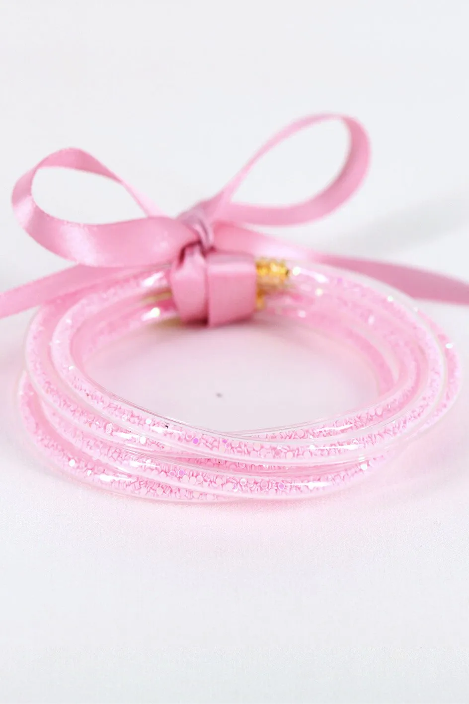 Multicolor Confetti Sequin Tube Bracelets Jelly