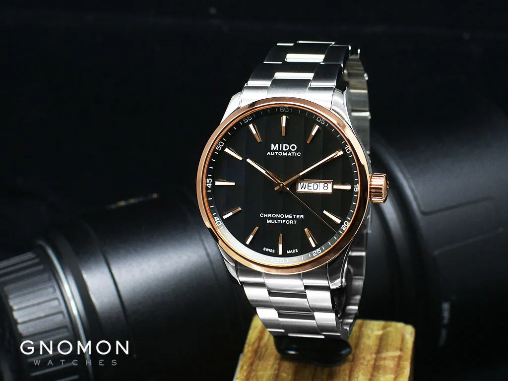Multifort Chronometer 1 2-Tone Anthracite Ref. M038.431.21.061.00