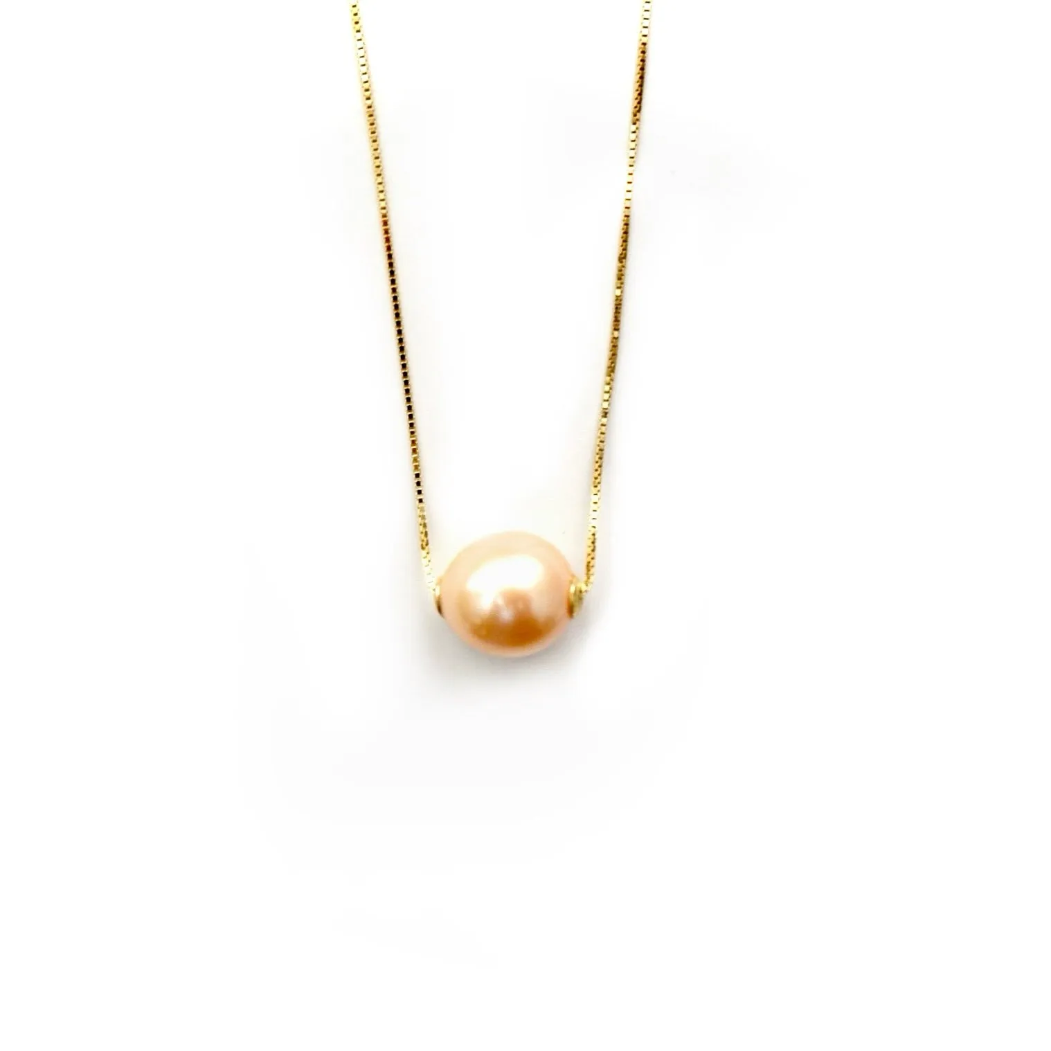 my floater pearl necklace