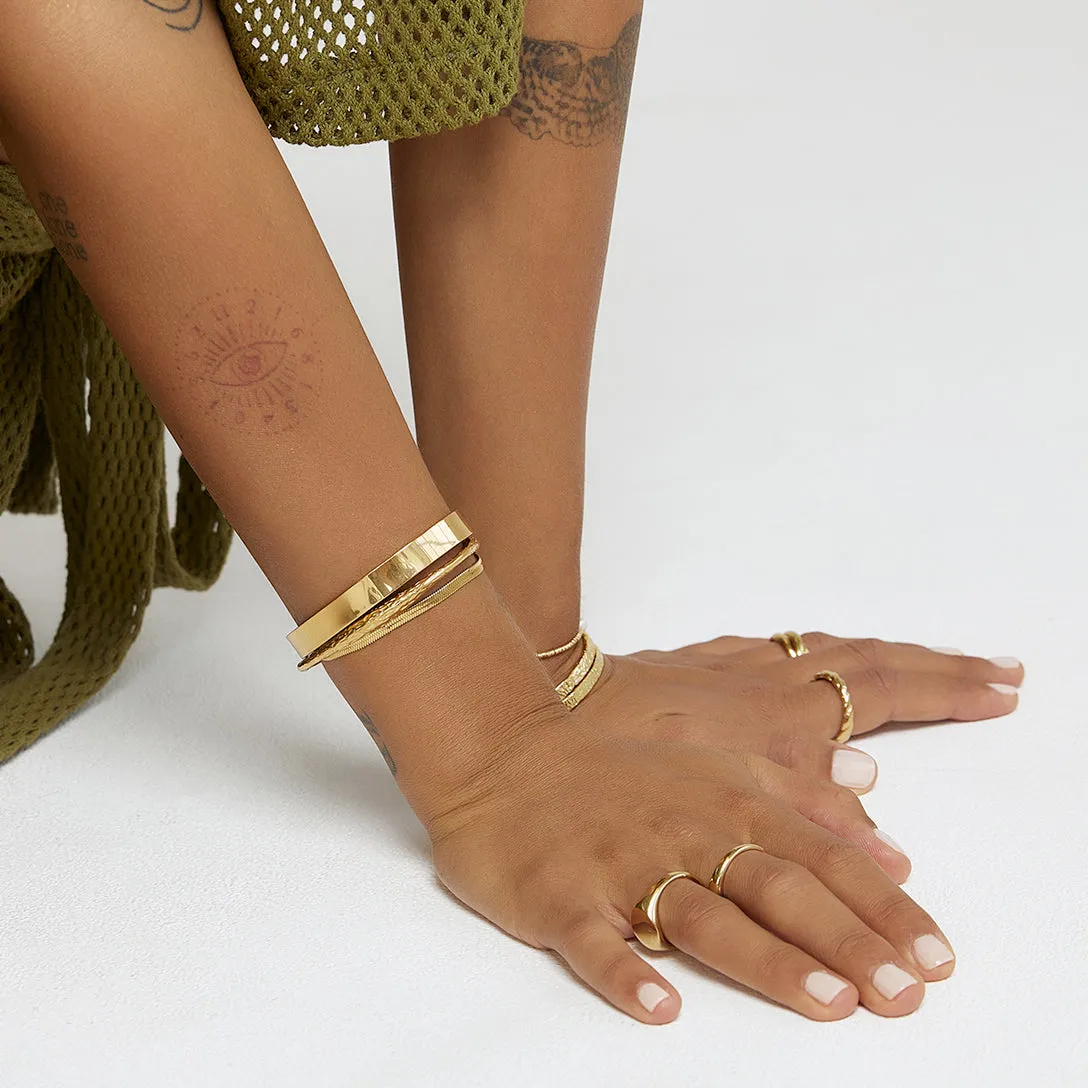 Natasha Gold Cuff