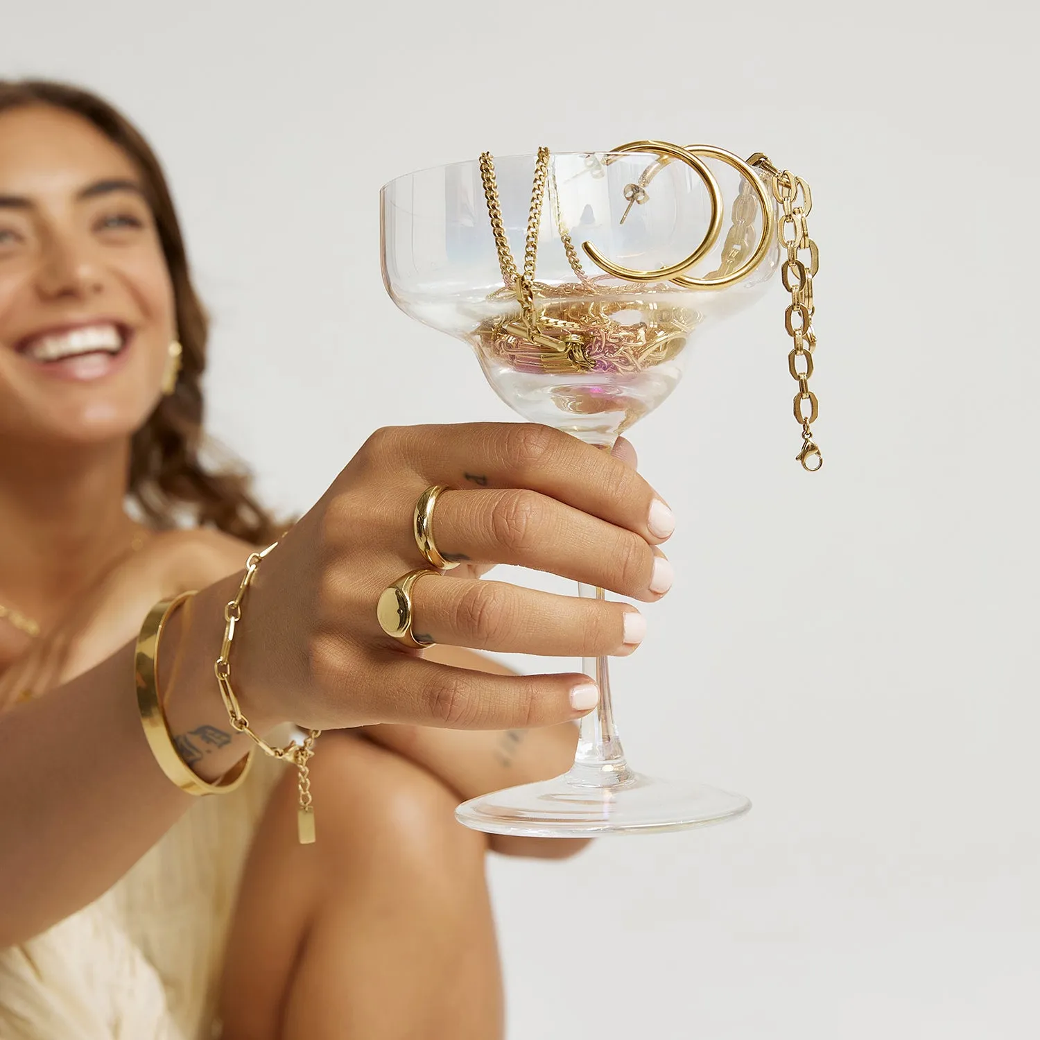 Natasha Gold Cuff