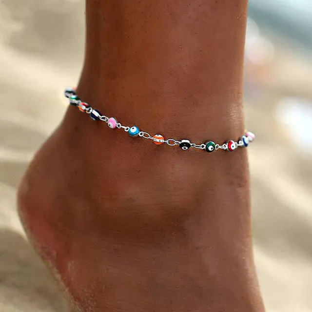 New Bohemia Summer Beach Turtle Shaped Anklets For Women