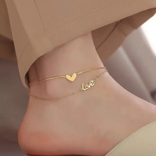 New Bohemia Summer Beach Turtle Shaped Anklets For Women