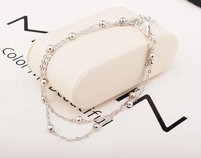 New Fashion Footwear Jewelry Gold or Silver Chain Ankle Bracelet