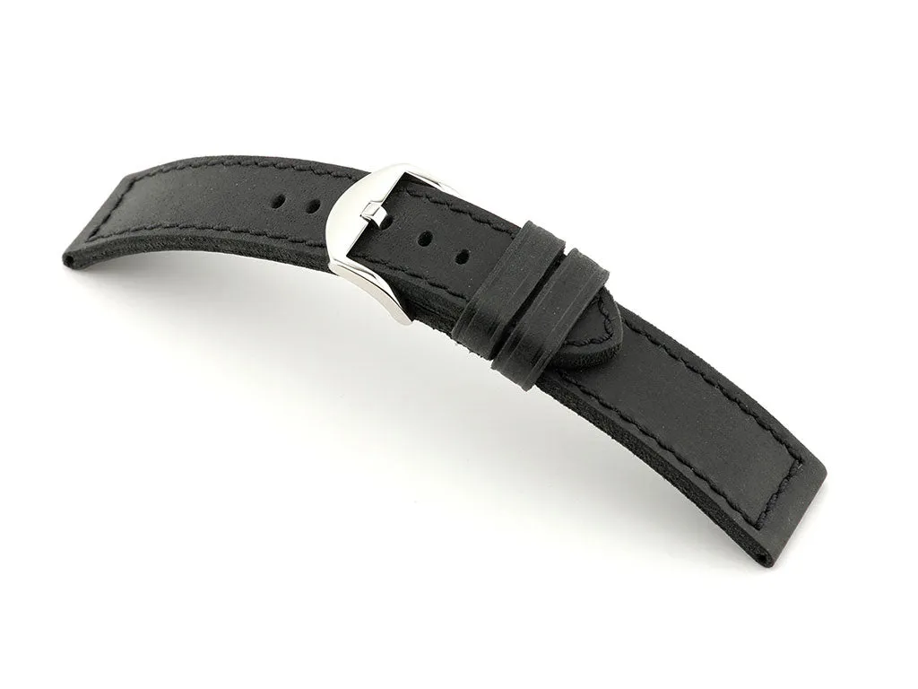 New Hampton - Black - Vintage Leather