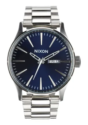 Nixon Sentry Stainless Steel Blue Sunray Dial Men's Watch Men's Watch A356-1258