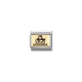 Nomination Composable Link Designer, 18K Gold