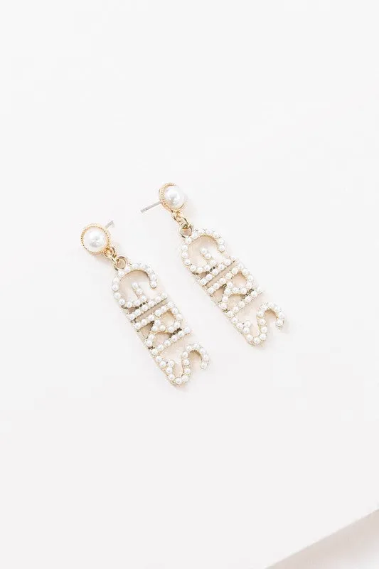 One of The Girls Drop Earrings