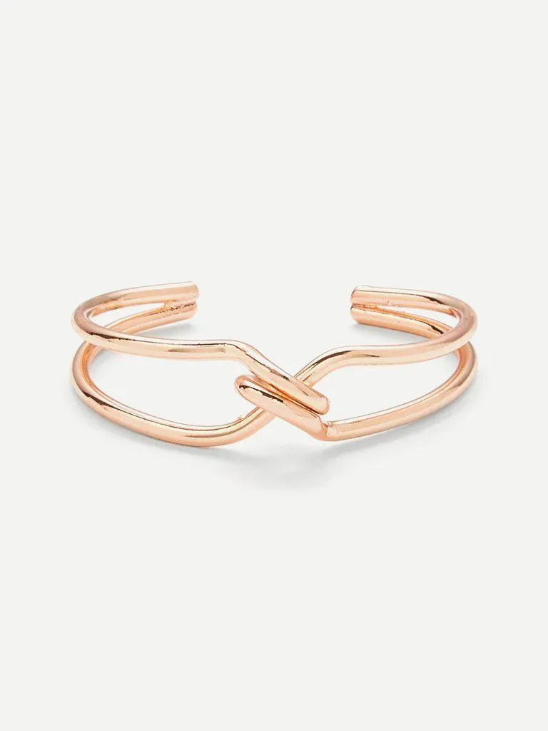Open Knot Cuff Bangle