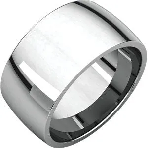 Palladium 10mm Light Comfort Fit Band
