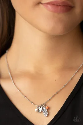 Paparazzi Necklace ~ Wildly WANDER-ful - Orange