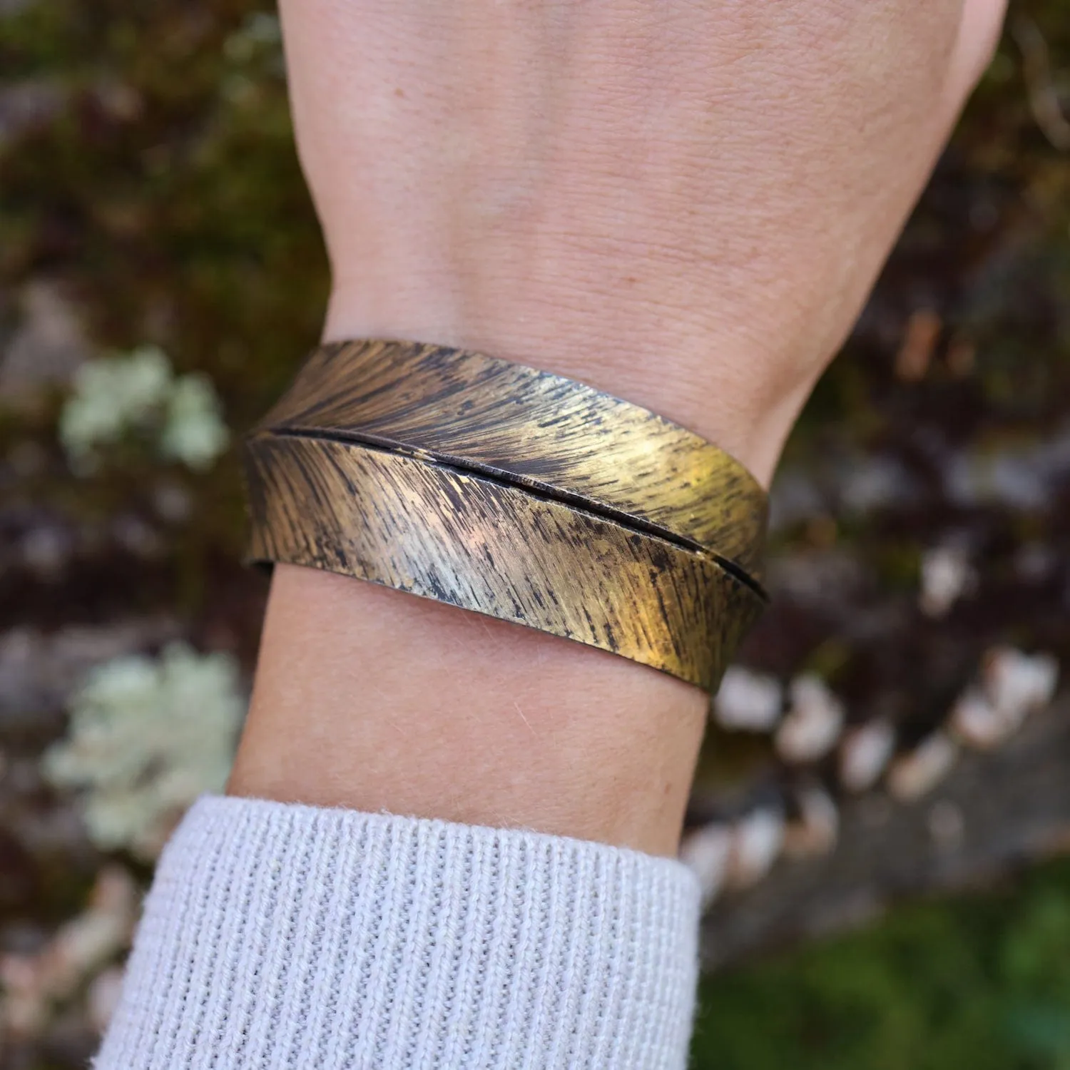 Pat Flynn Feather Cuff