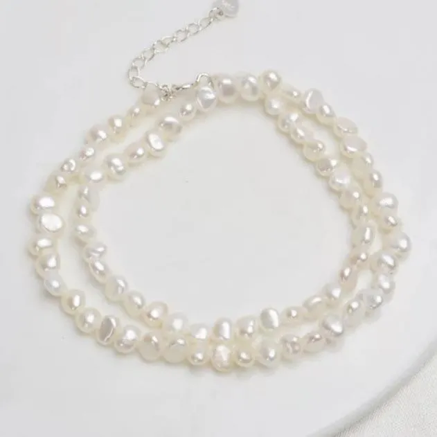 Pearl chocker necklace