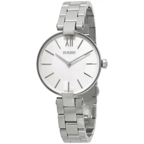 Rado Coupole Silver Dial Stainless Steel Ladies Watch R22850013