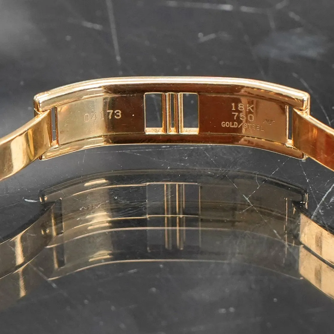 RADO Diastar Diaqueen Watch 18K Gold & Diamond Ceramic 963.0410.3 Wristwatch Swiss